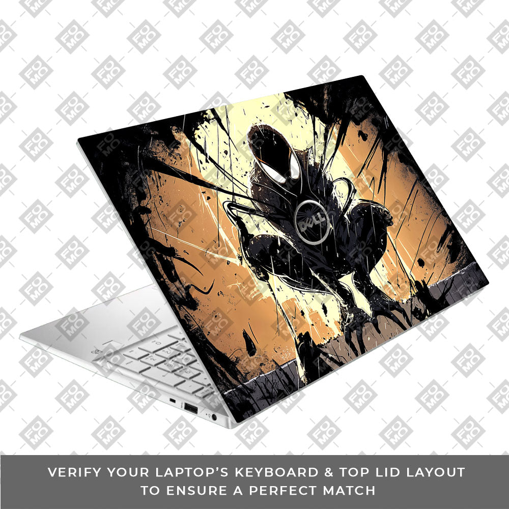Shadow Spiderman Dell Inspiron 3501 3D Laptop Skin