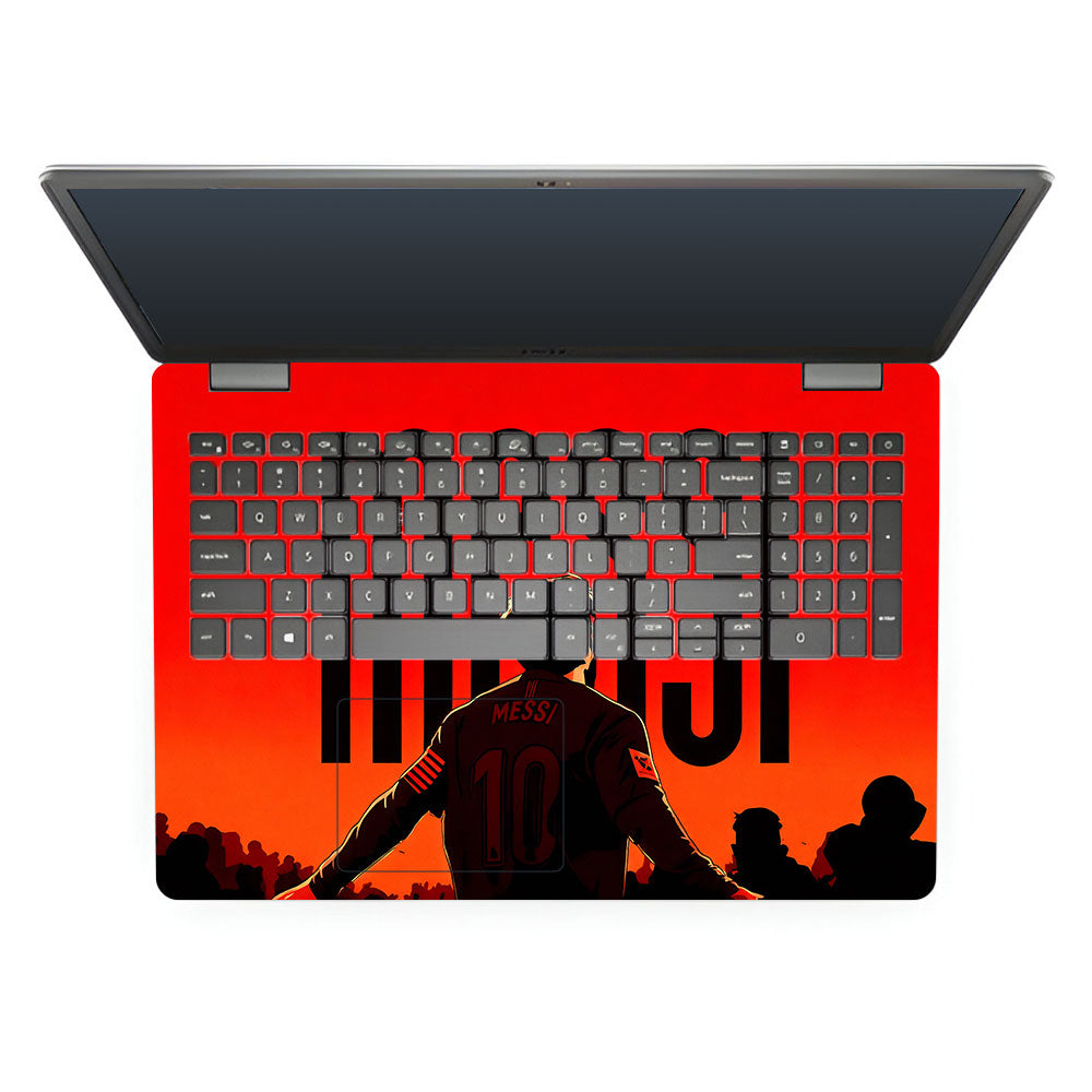 Messi Red Aura Dell Inspiron 3501 3D Laptop Skin
