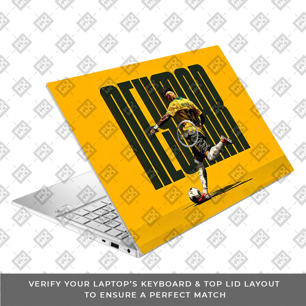Neymar Brazil Drip Dell Inspiron 3501 3D Laptop Skin
