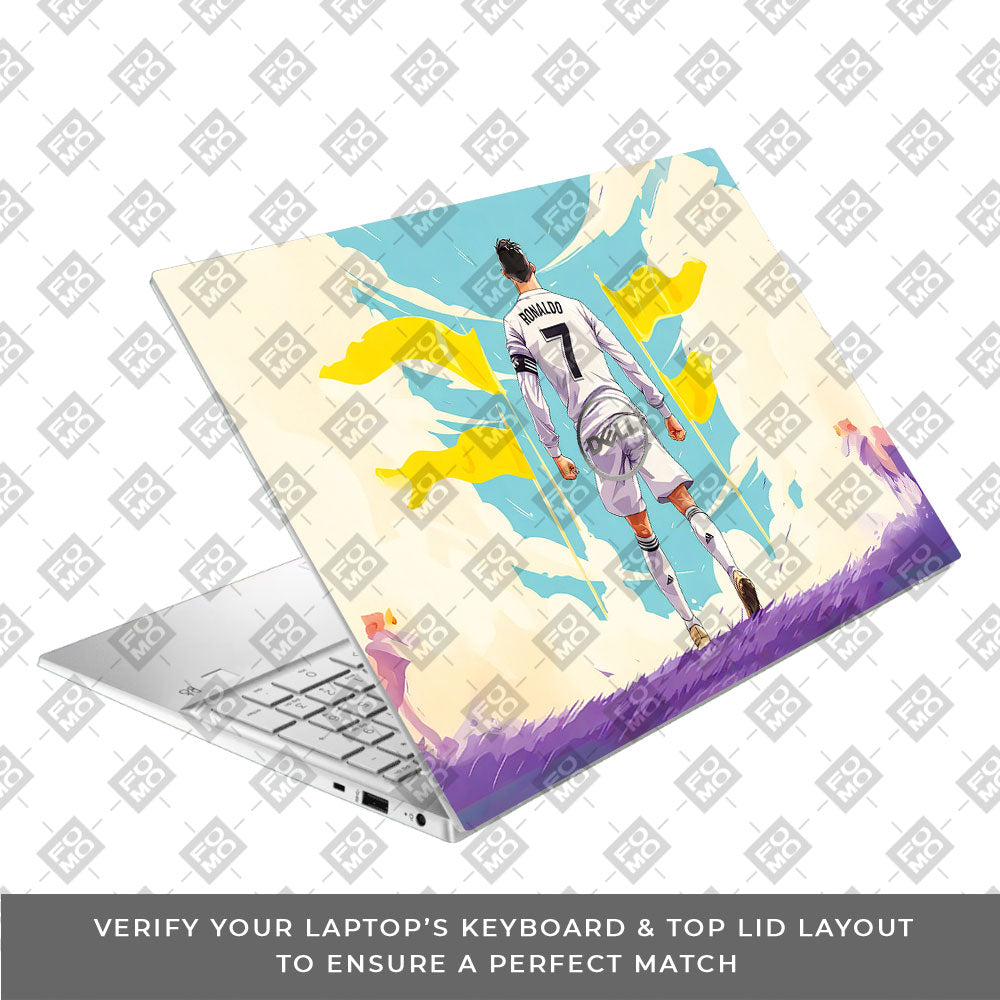 Ronaldo Final Boss Dell Inspiron 3501 3D Laptop Skin