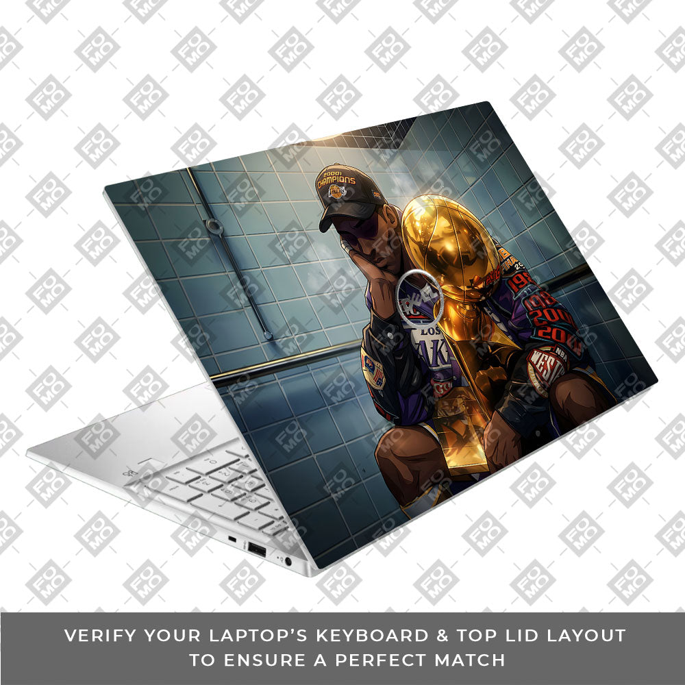 Kobe Trophy Dell Inspiron 3501 3D Laptop Skin