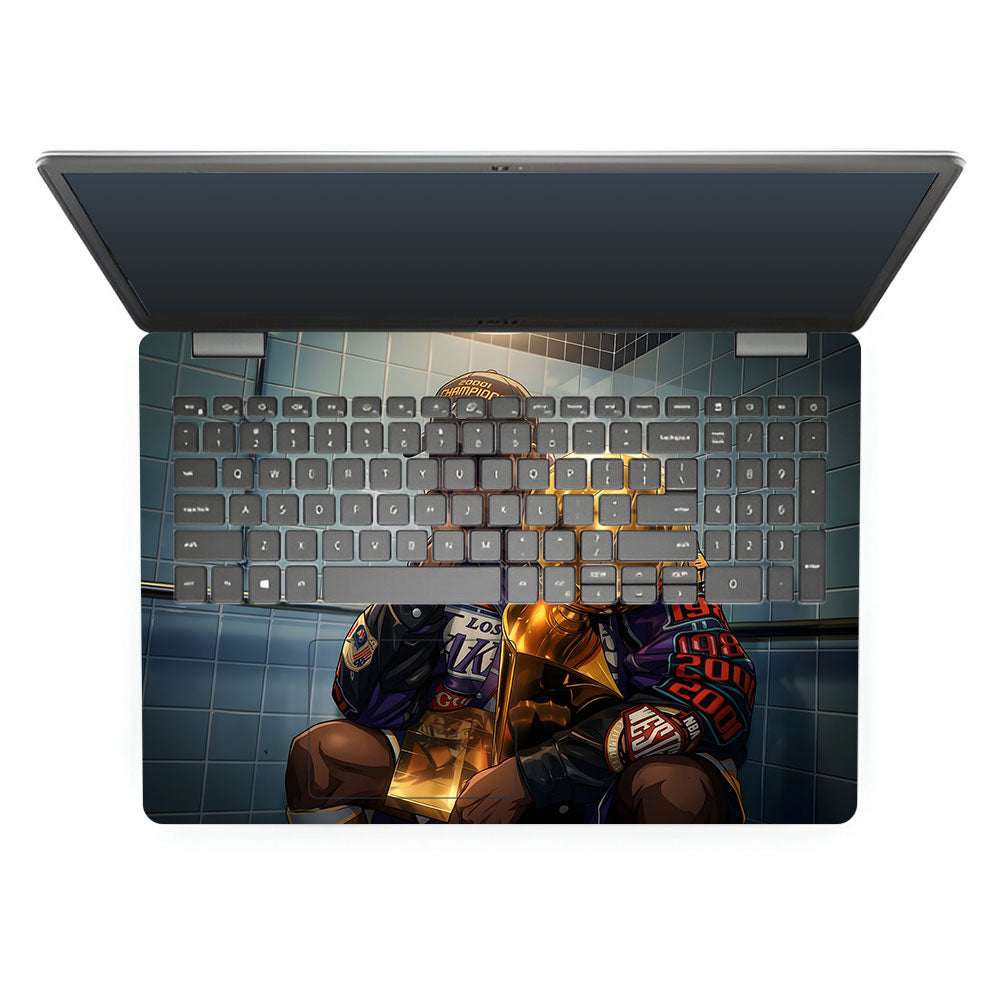 Kobe Trophy Dell Inspiron 3501 3D Laptop Skin