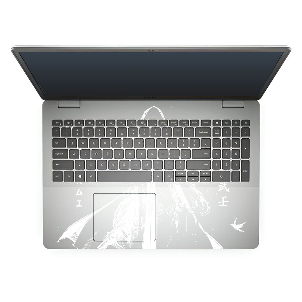 Transparent Ghost Samurai Dell Inspiron 3501 Laptop Skin