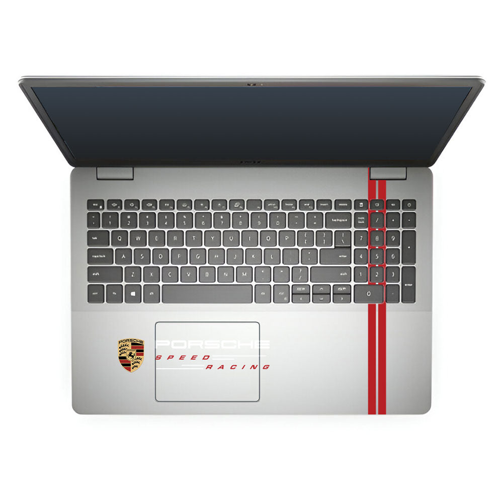 Transparent Porsche Motorsport Graphic Dell Inspiron 3501 Laptop Skin