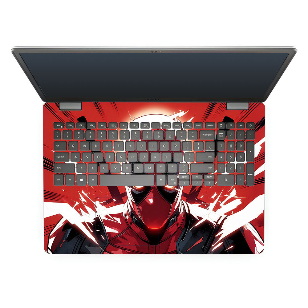 Deadpool Red Fury Dell Inspiron 3501 3D Laptop Skin