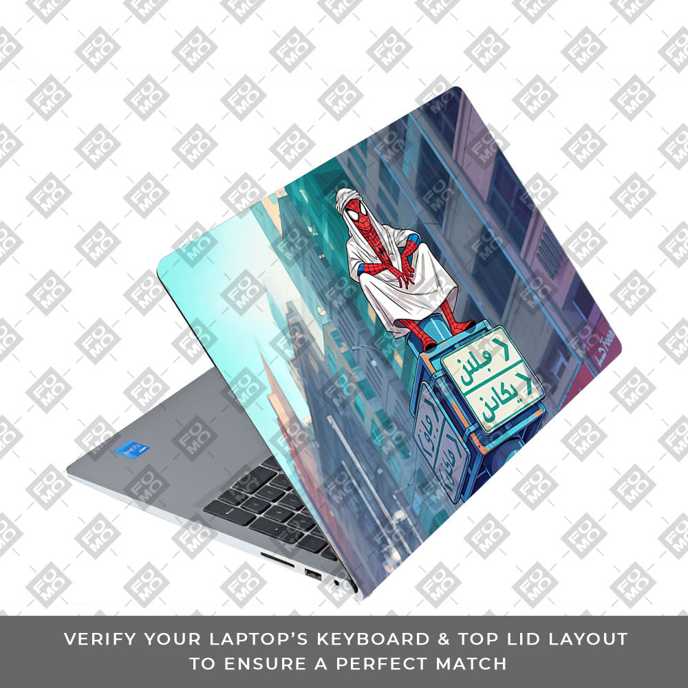 Arabian Spider Man Dell Inspiron 3520 3D Laptop Skin