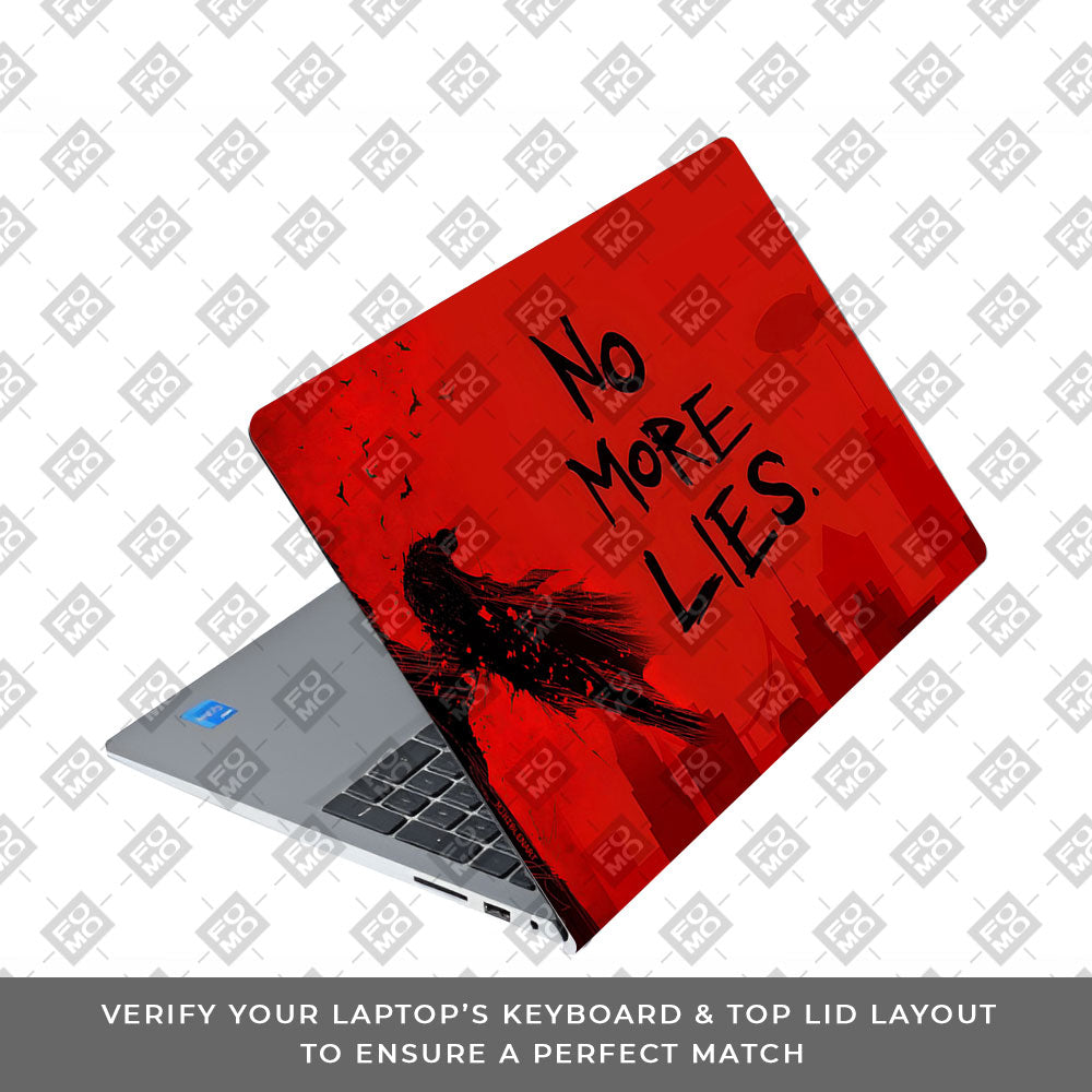 Batman No More Lies Dell Inspiron 3520 3D Laptop Skin
