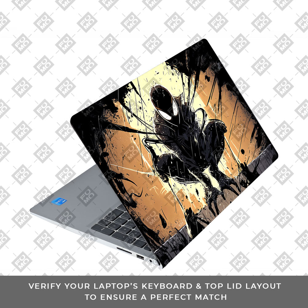 Shadow Spiderman Dell Inspiron 3520 3D Laptop Skin