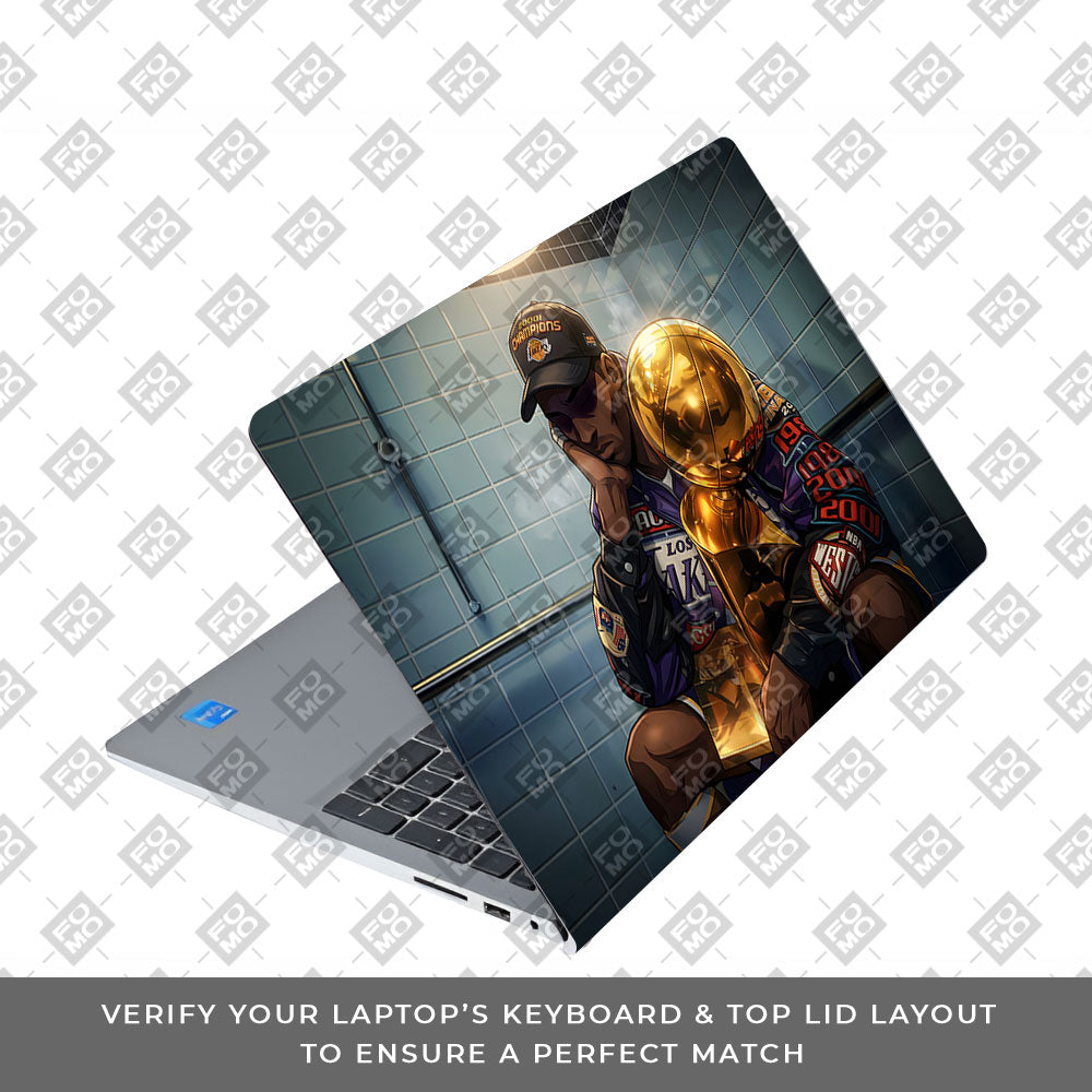 Kobe Trophy Dell Inspiron 3520 3D Laptop Skin