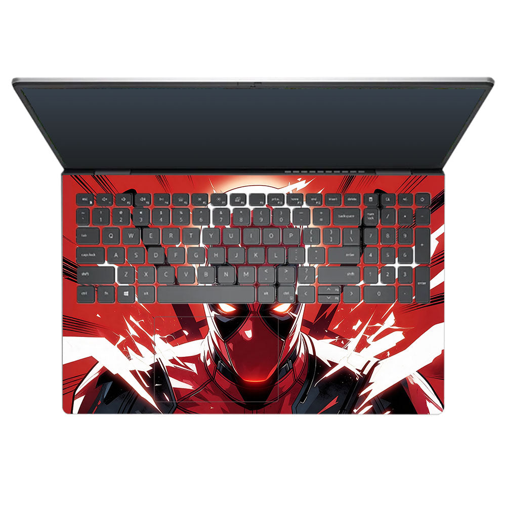 Deadpool Red Fury Dell Inspiron 3520 3D Laptop Skin