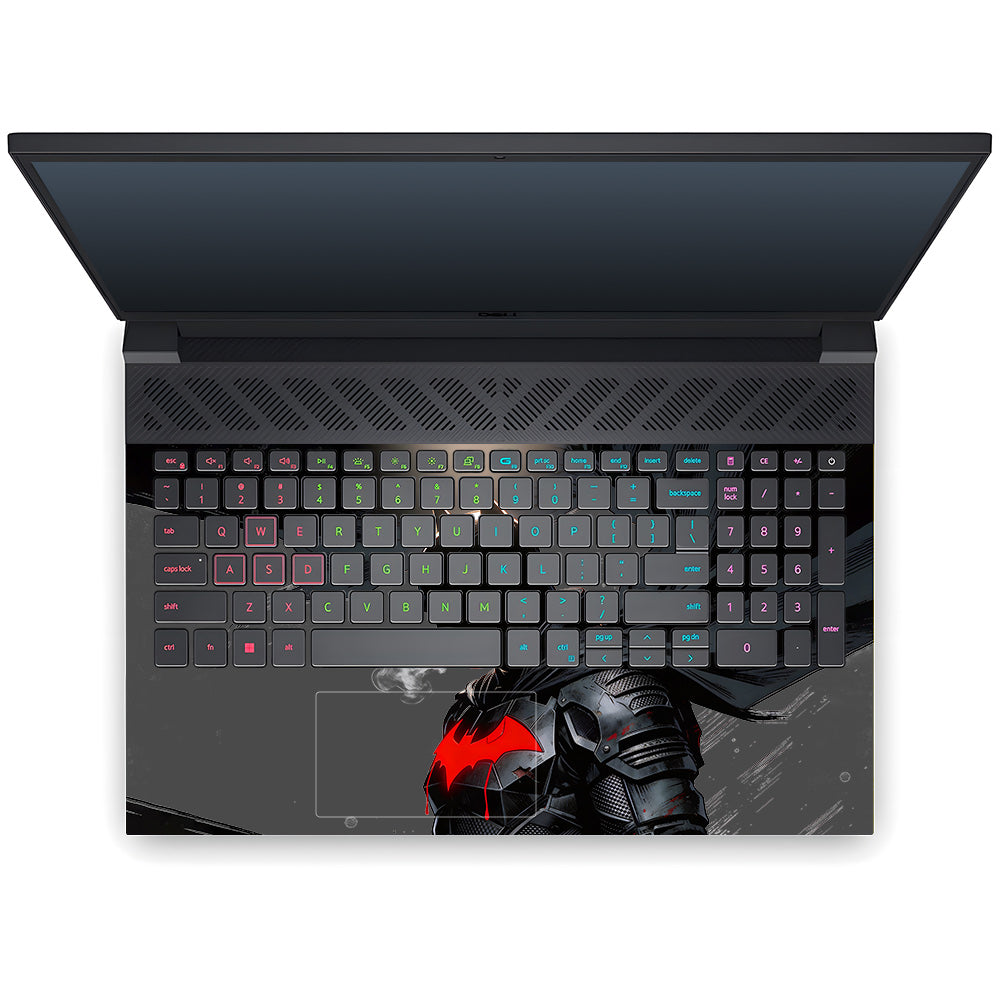 Transparent Dark Knight Dell G15 5520, 5530 Laptop Skin