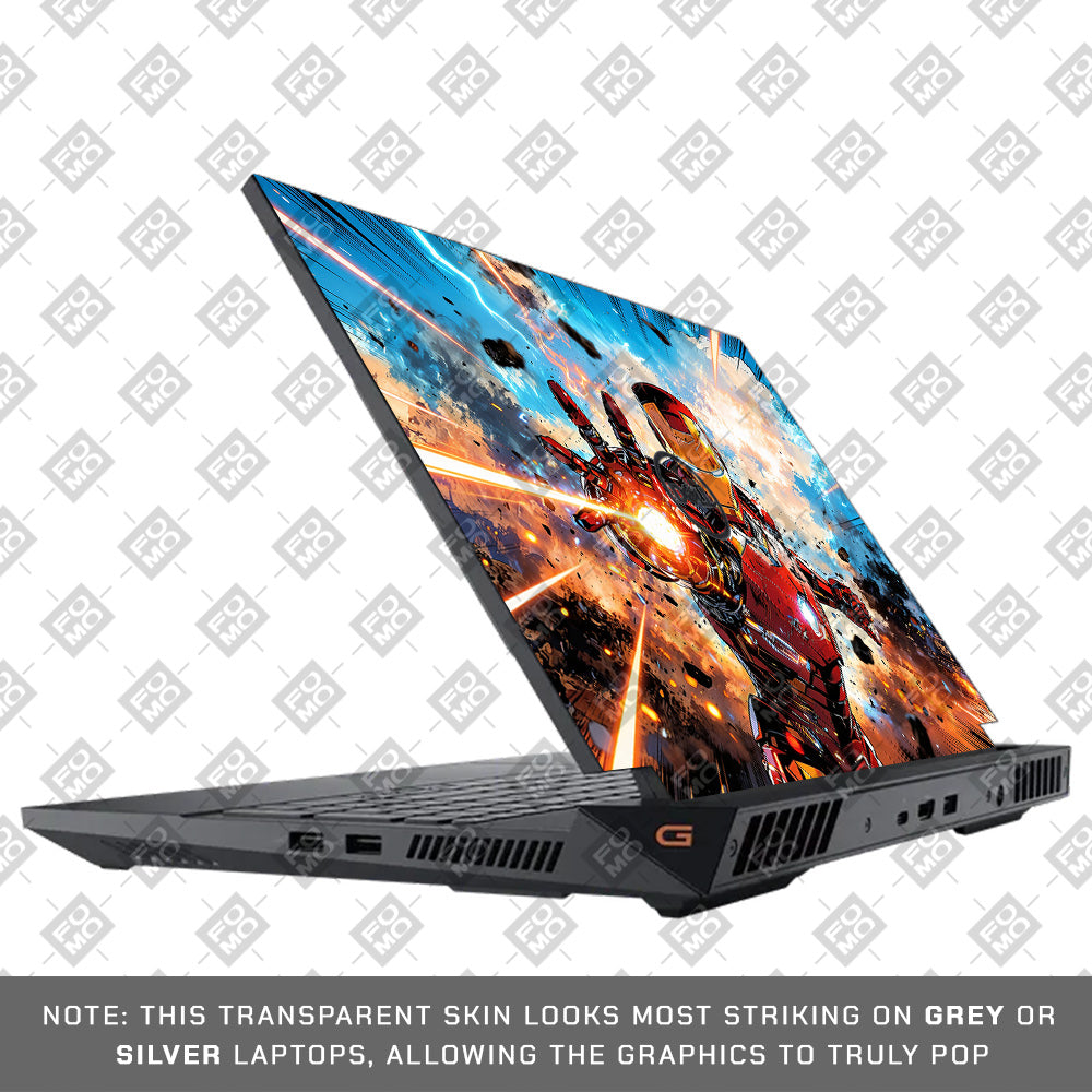 Iron Impact The Arc Reactor Dell G15 5520, 5530 Laptop Skin