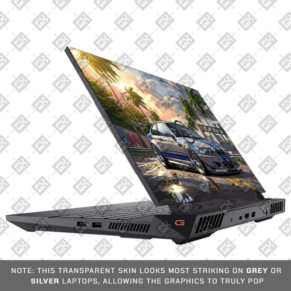Street Icon BMW E46 Drift Legend Dell G15 5520, 5530 Laptop Skin