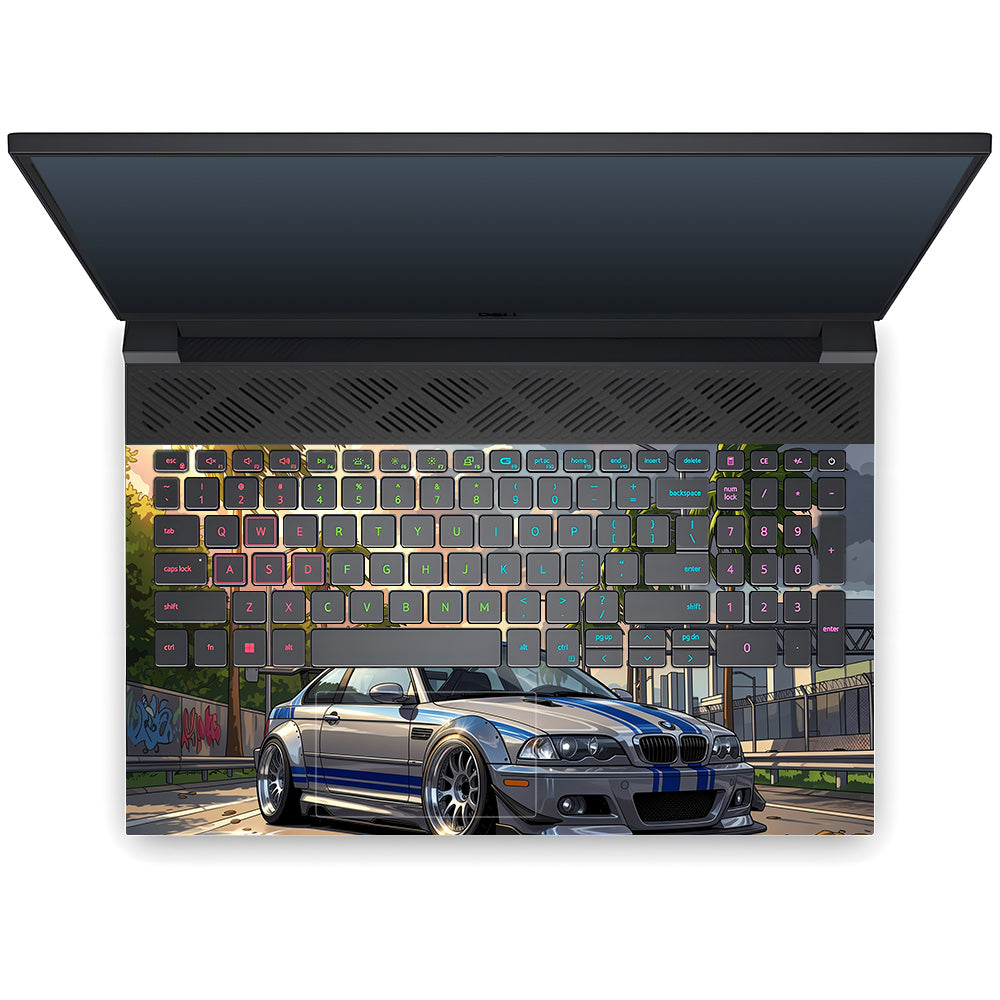 Street Icon BMW E46 Drift Legend Dell G15 5520, 5530 Laptop Skin
