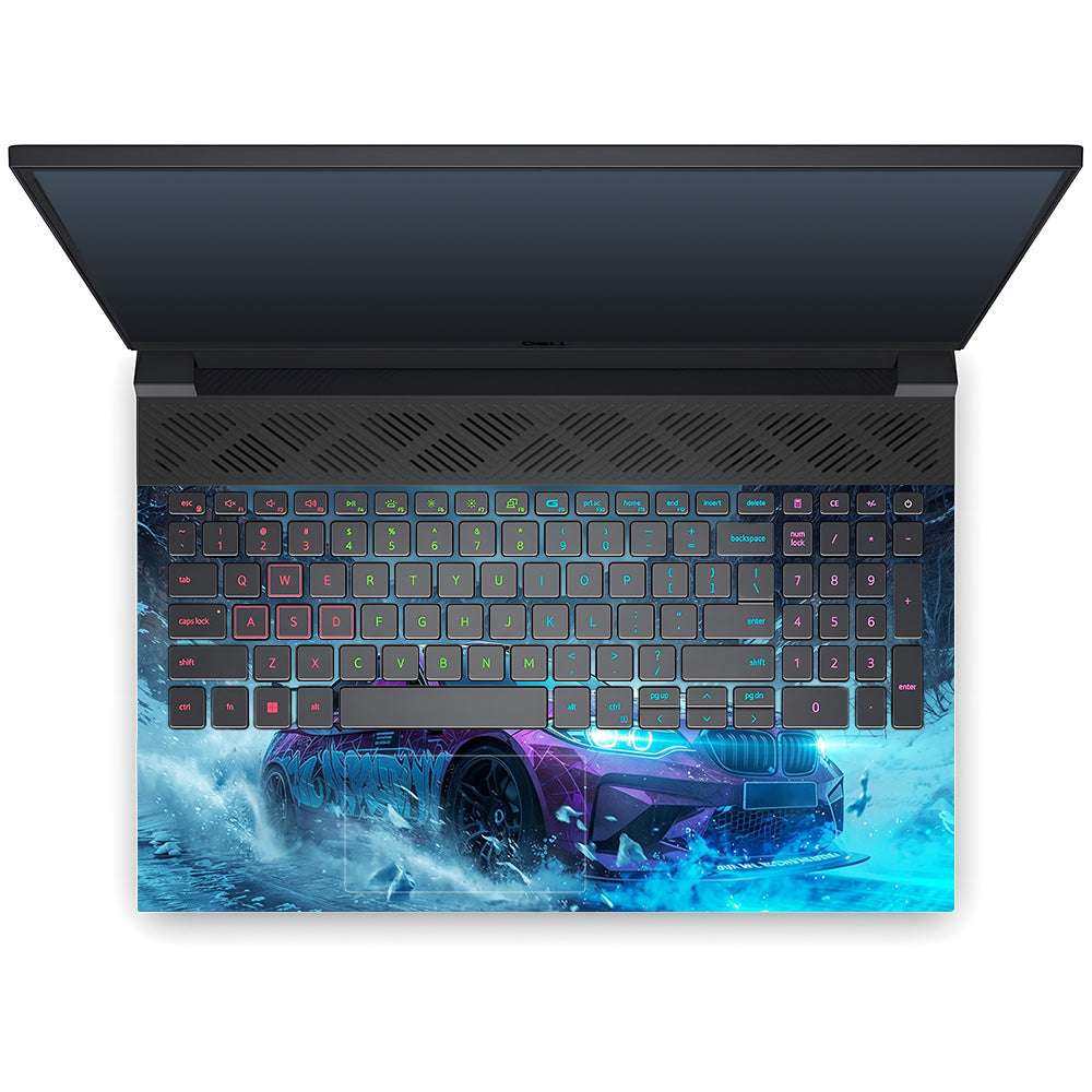 BMW Neon Drift Dell G15 5520, 5530 Laptop Skin