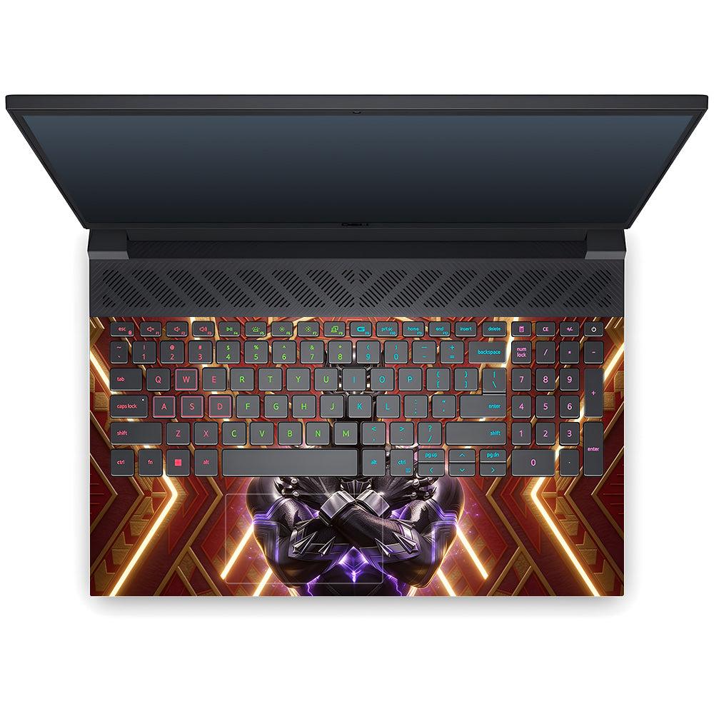 Wakanda Royal Power Dell G15 5520, 5530 Laptop Skin