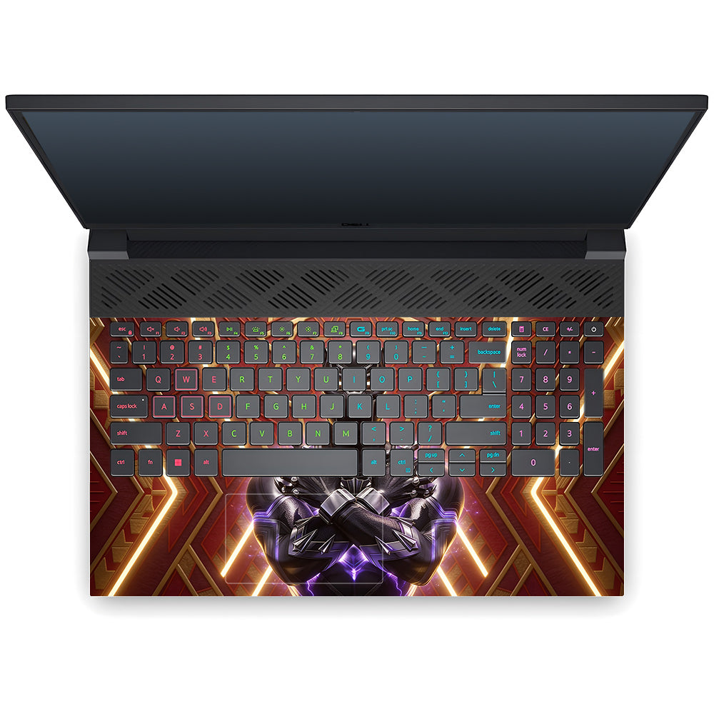 Wakanda Royal Power Dell G15 5520, 5530 Laptop Skin