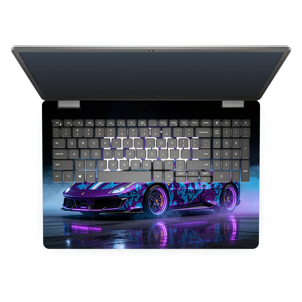 Psycho Drive Ferrari 488 Dell Inspiron 3501 Laptop Skin