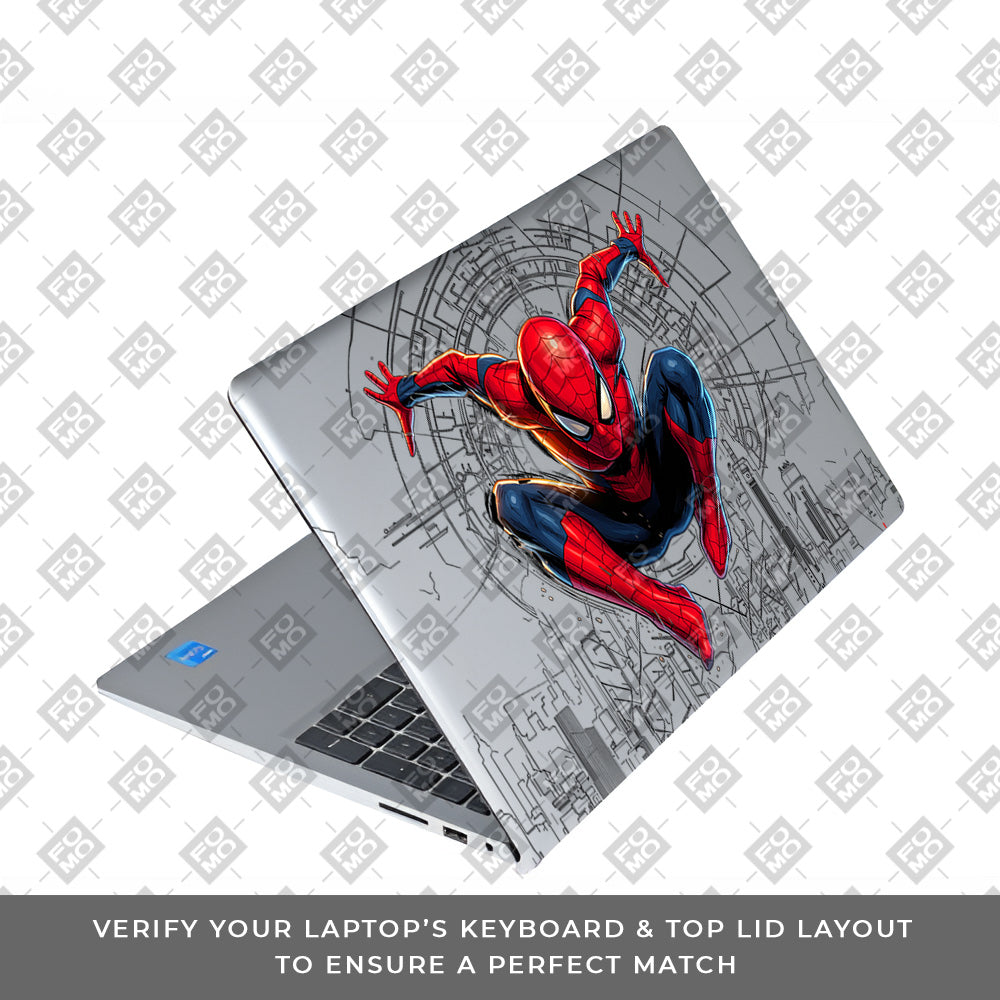 Transparent Web of Destiny Dell Inspiron 3520 Laptop Skin
