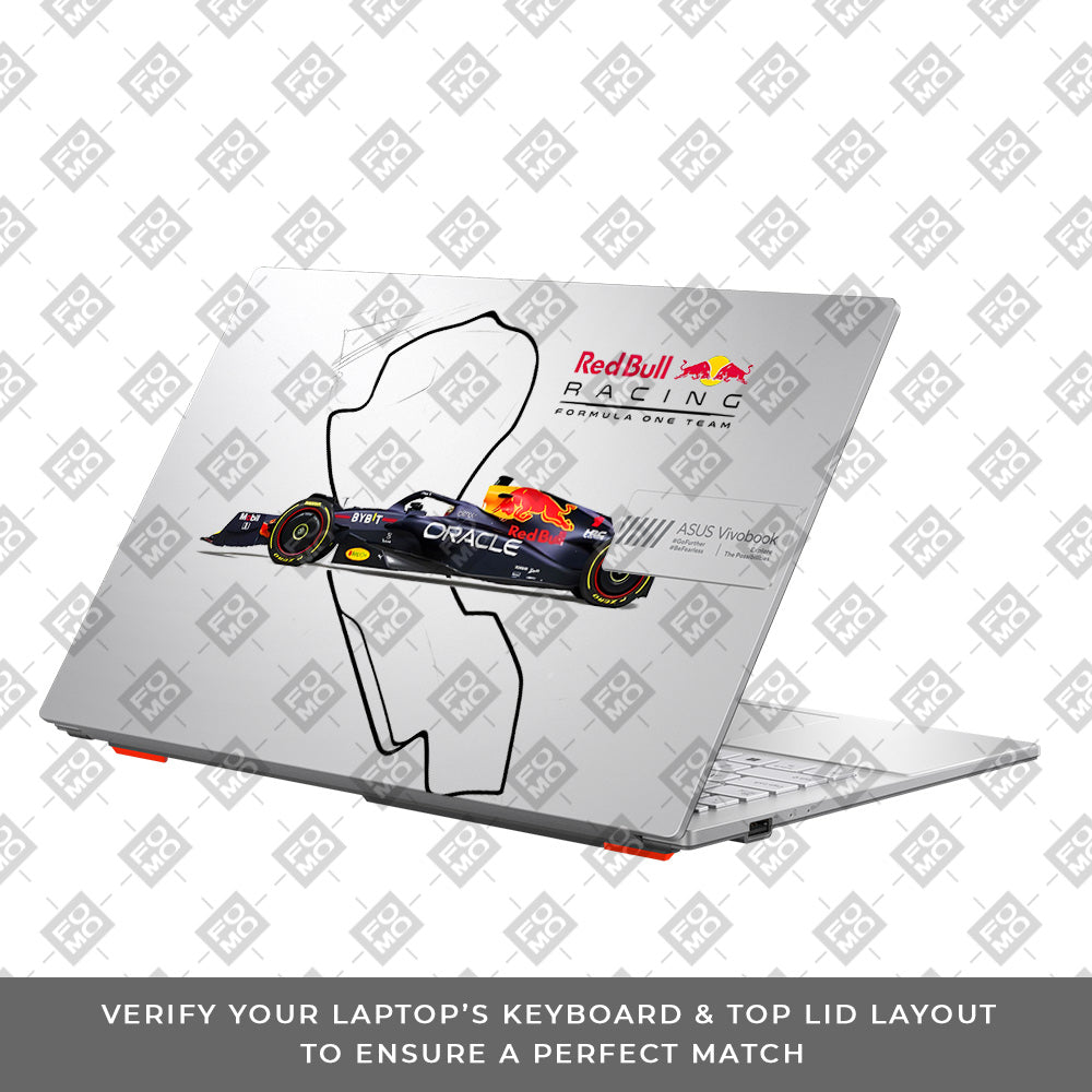 Transparent Track King Asus Vivobook Go 15 E1504G Laptop Skin