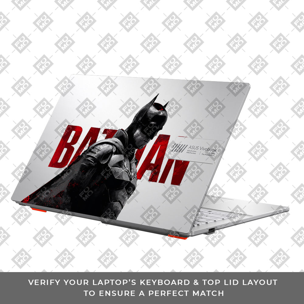 Transparent Shadow Vigilante Asus Vivobook Go 15 E1504G Laptop Skin