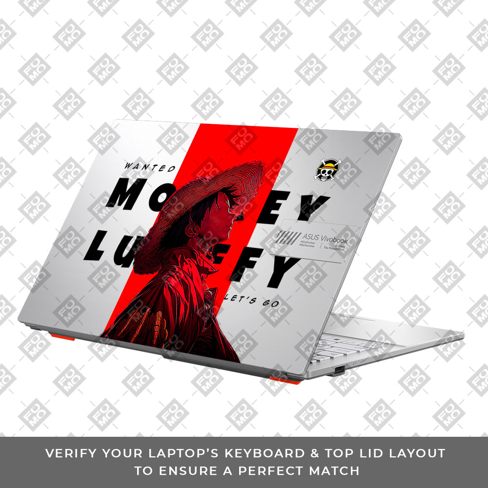 Transparent Pirate King Asus Vivobook Go 15 E1504G Laptop Skin