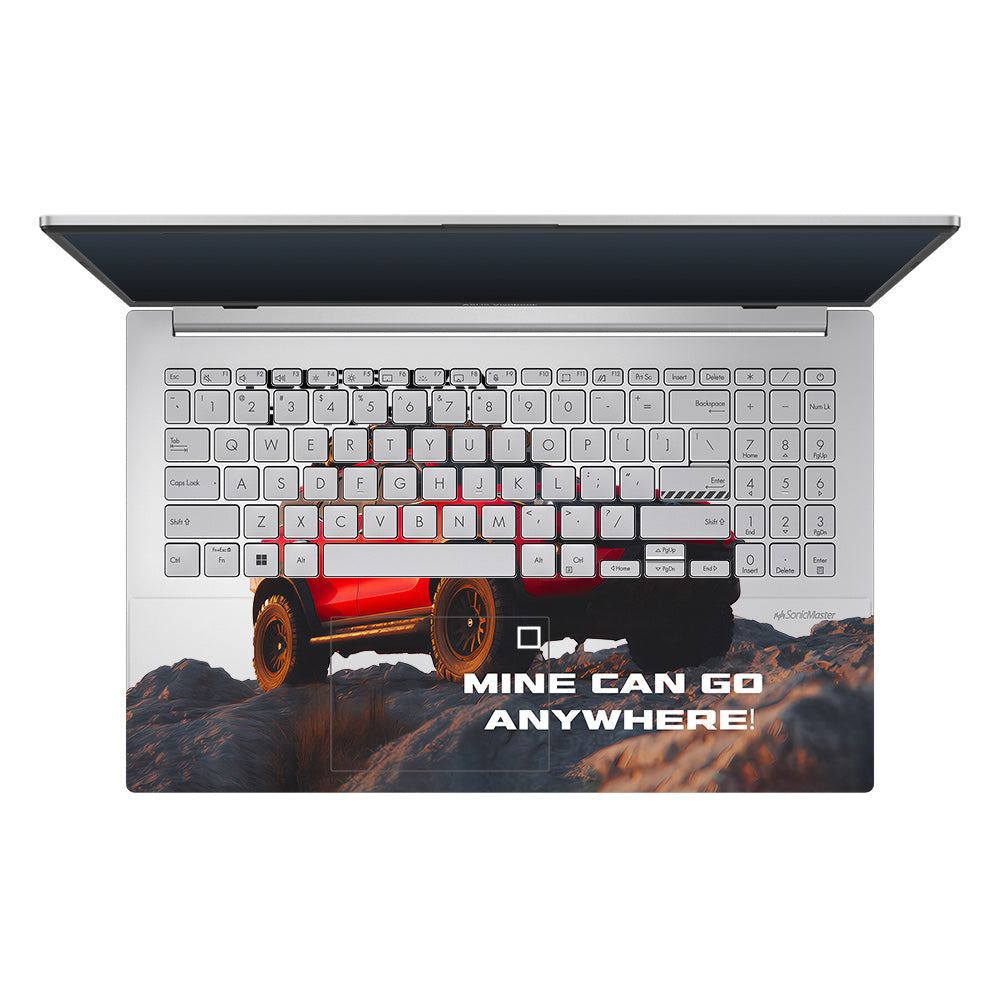 Transparent Off-Road Beast Asus Vivobook Go 15 E1504G Laptop Skin