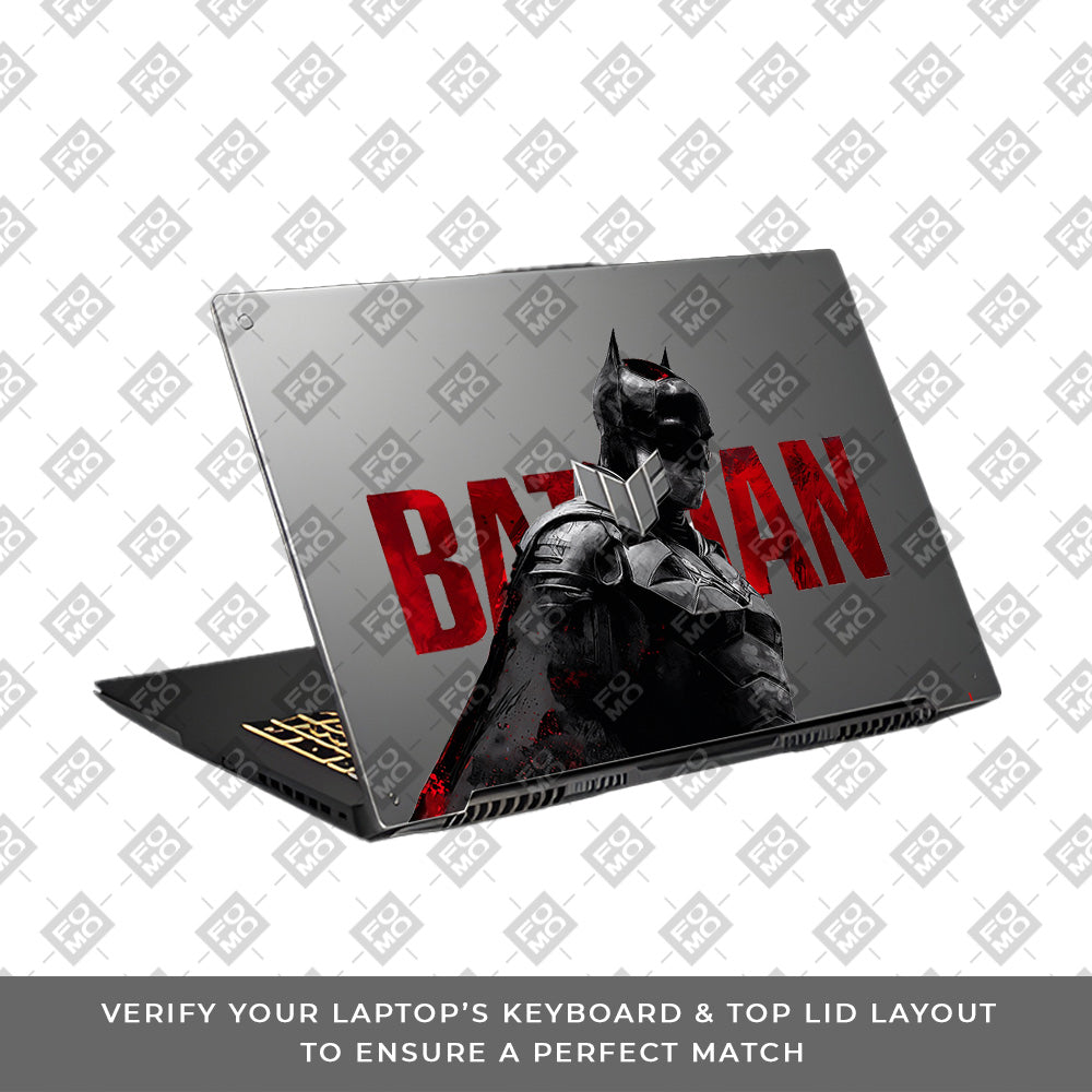 Transparent Shadow Vigilante Asus TUF Gaming F17 FX707Z Laptop Skin