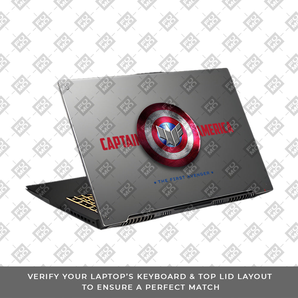 Transparent Shield of Honor Asus TUF Gaming F17 FX707Z Laptop Skin