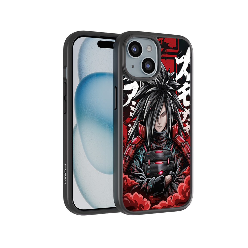Madara Uchiha Anime 3D Skin with Shockguard Armour Magsafe Case for Apple iPhone 15