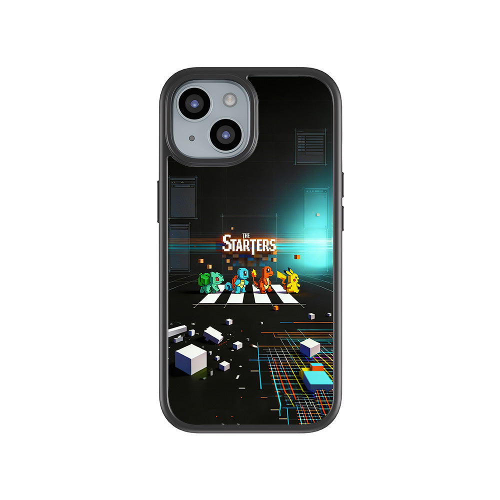 The Pokemon Starters 3D Skin with Shockguard Armour Magsafe Case for Apple iPhone 15 Plus