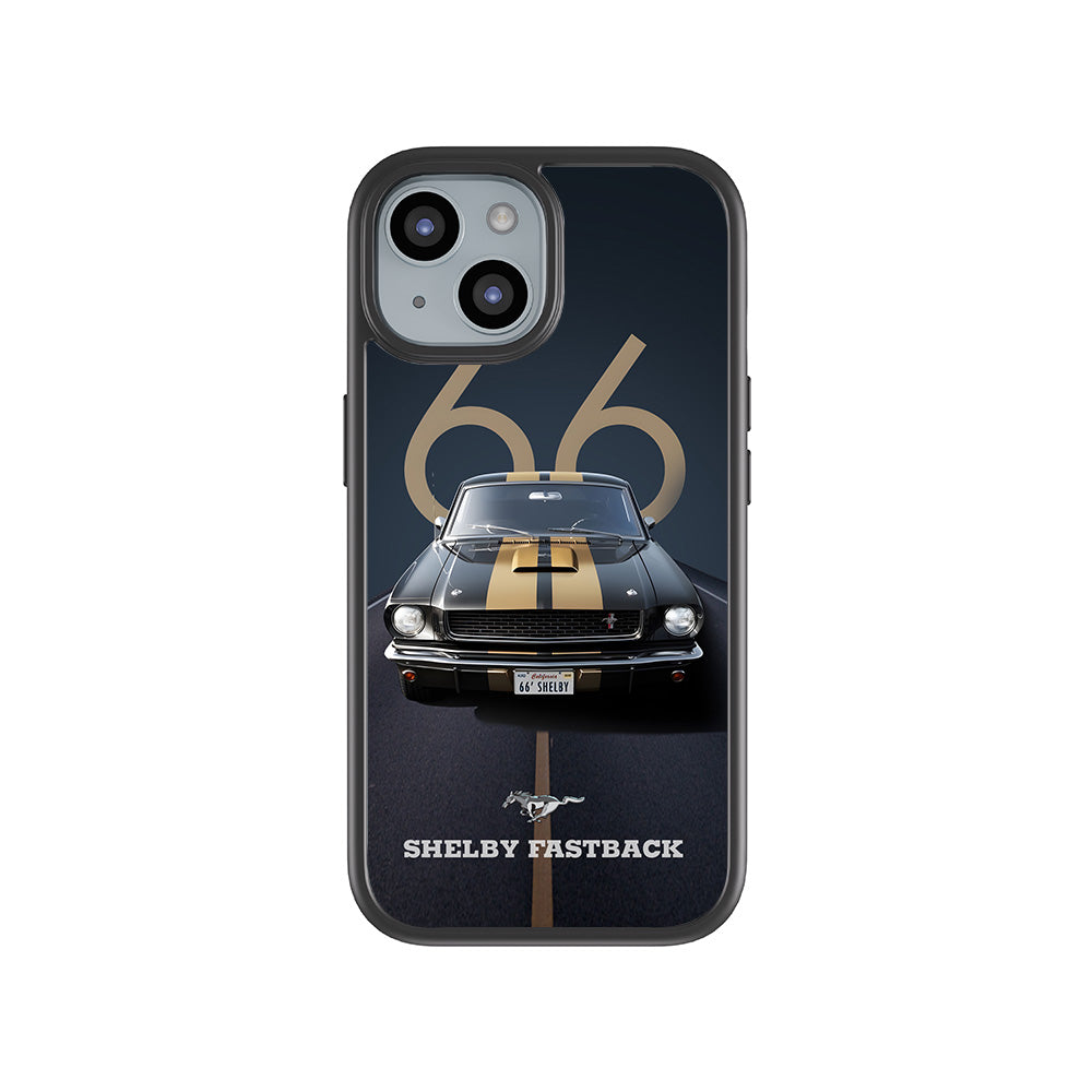 Shelby Mustang GT350H 3D Skin with Shockguard Armour Magsafe Case for Apple iPhone 15
