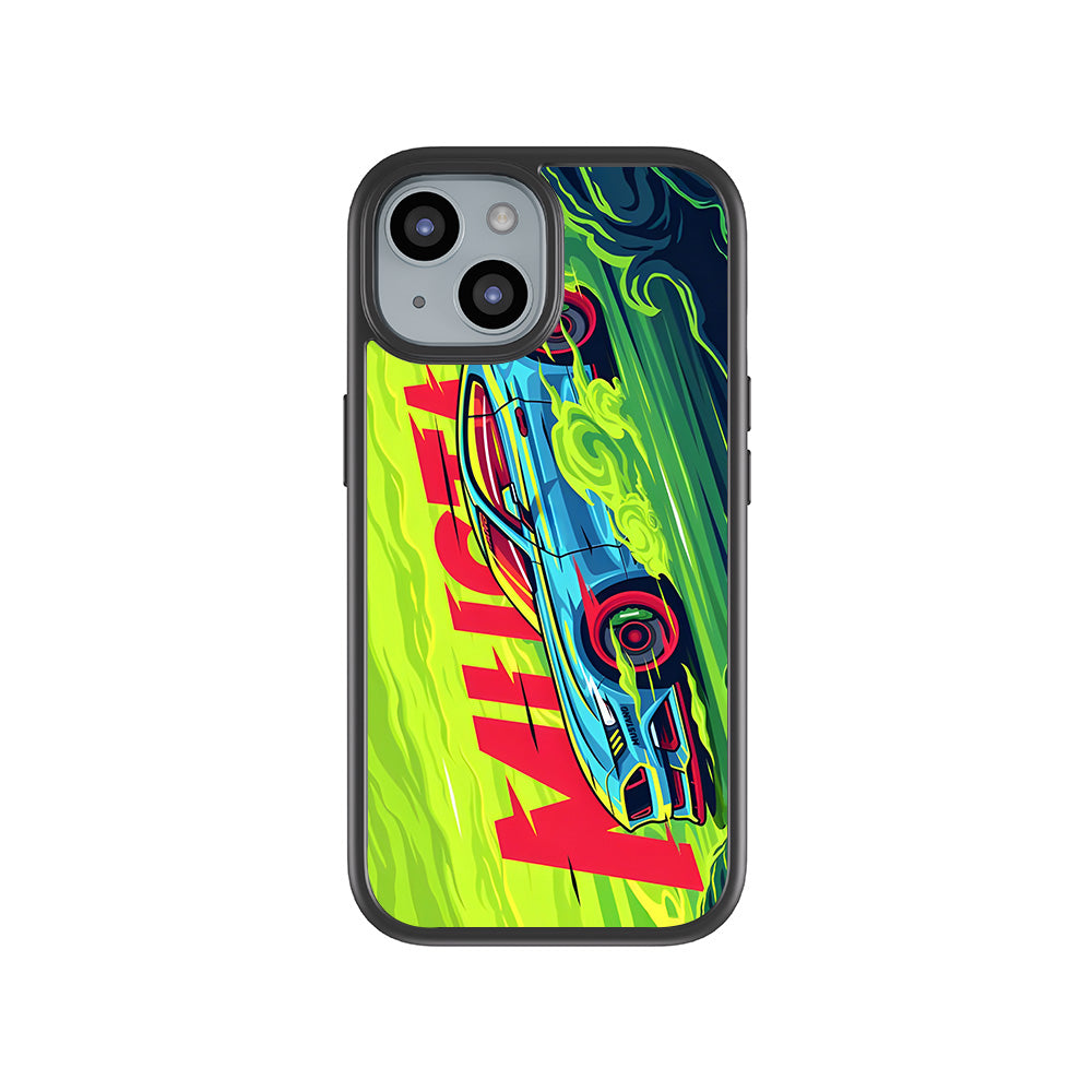 Ford Mustang 3D Skin with Shockguard Armour Magsafe Case for Apple iPhone 15 Plus