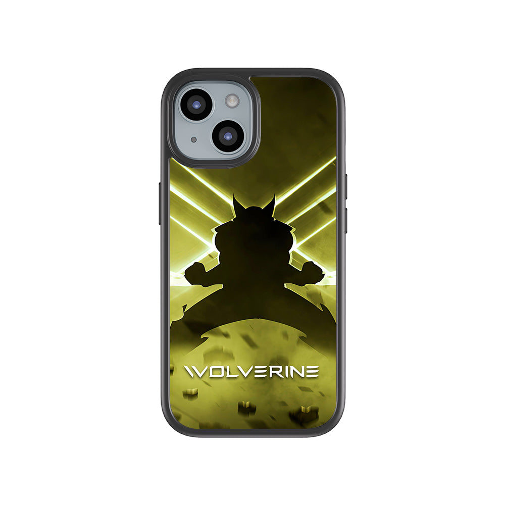 The Wolverine Comic 3D Skin with Shockguard Armour Magsafe Case for Apple iPhone 15 Plus