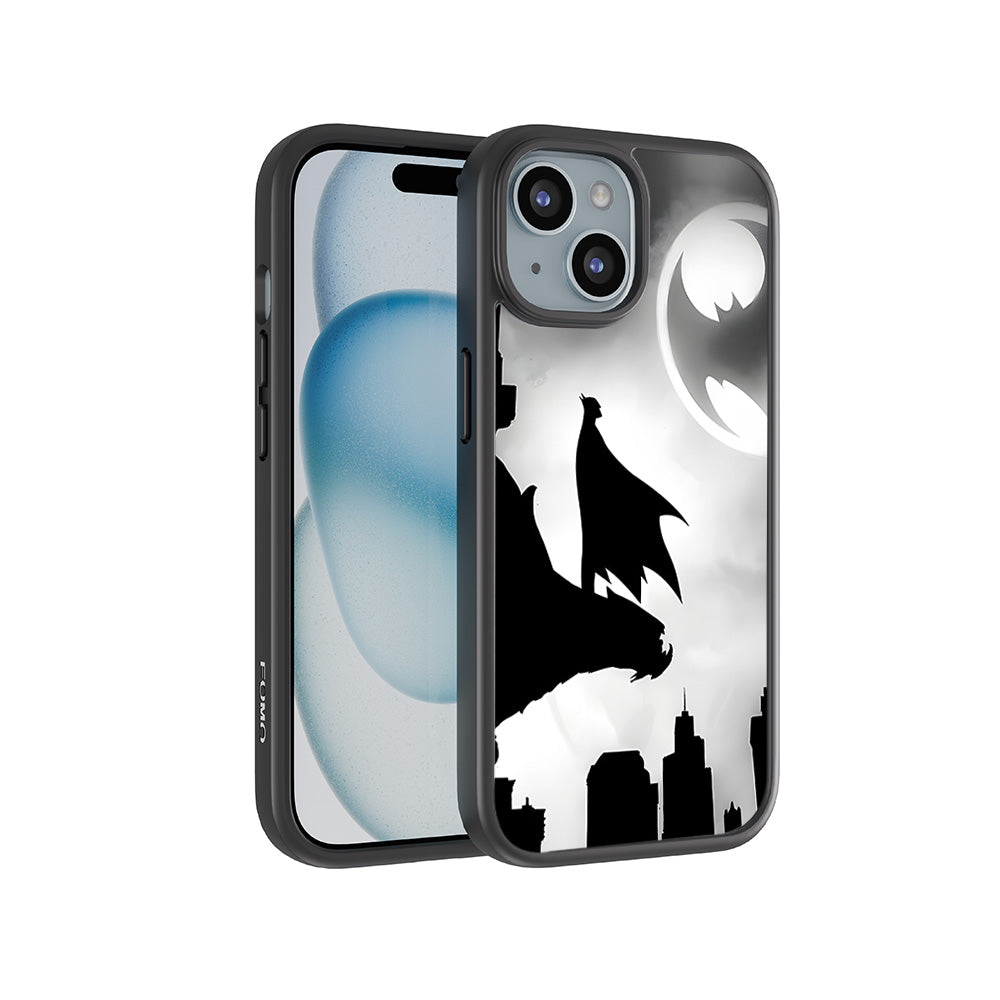 Gotham Hero 3D Skin with Shockguard Armour Magsafe Case for Apple iPhone 15 Plus