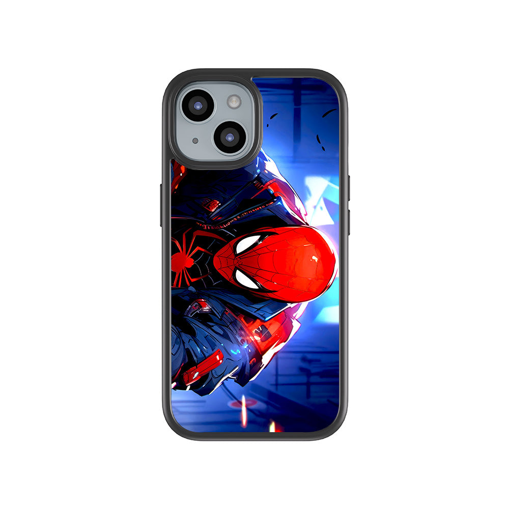 Spider-Man Reloaded 3D Skin with Shockguard Armour Magsafe Case for Apple iPhone 15
