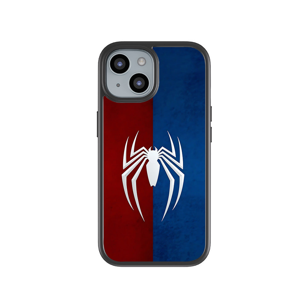 Spidey Emblem 3D Skin with Shockguard Armour Magsafe Case for Apple iPhone 15