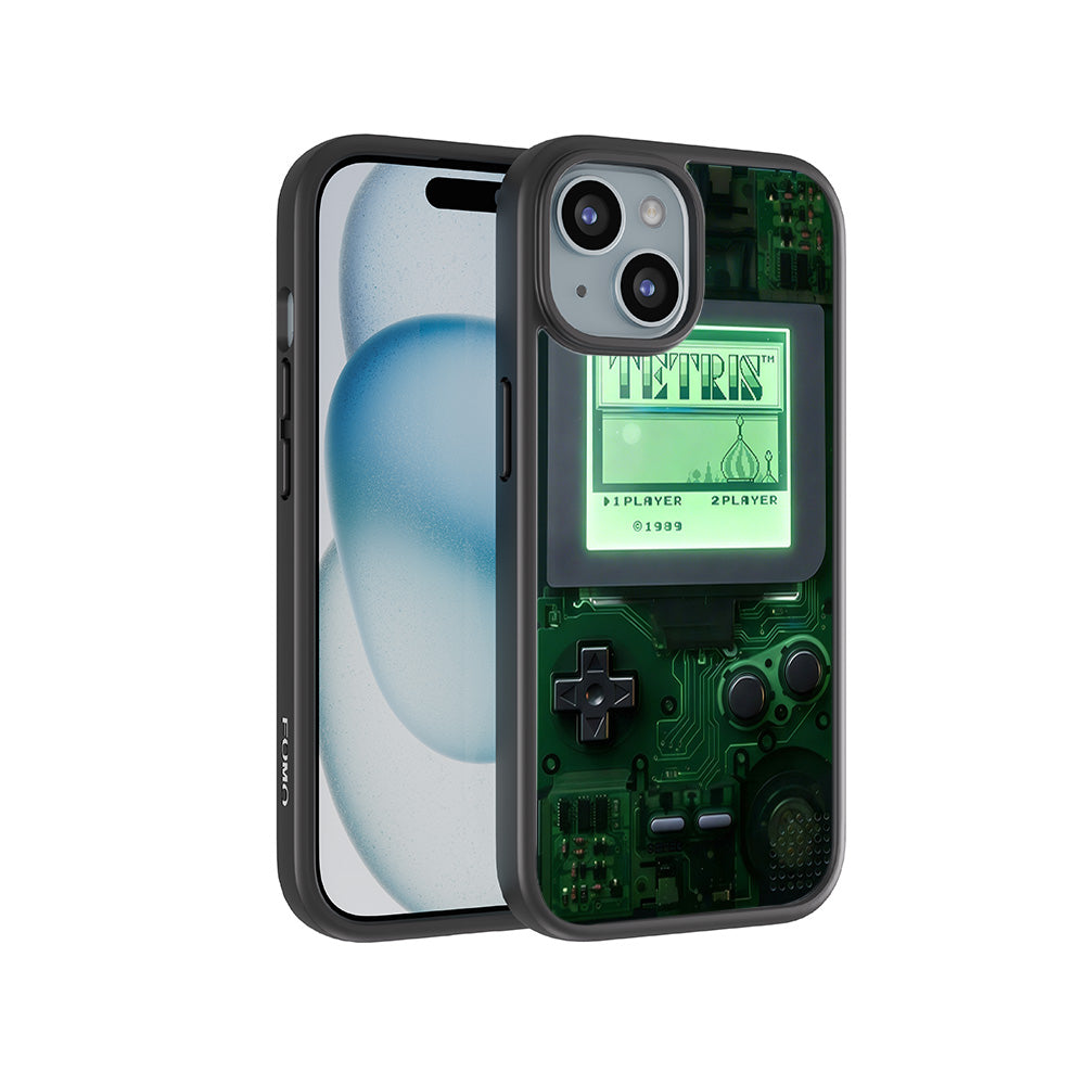Tetris Classic 3D Skin with Shockguard Armour Magsafe Case for Apple iPhone 15 Plus