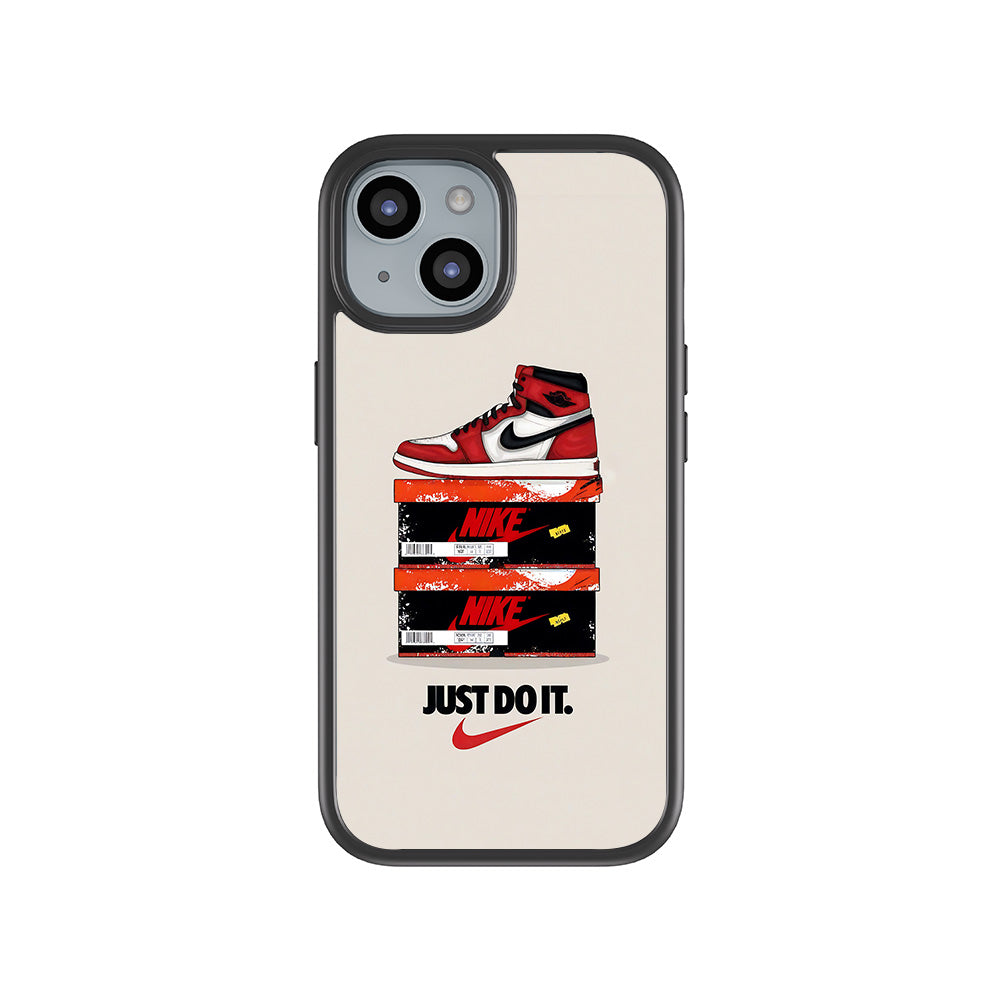 Nike Air Jordan 3D Skin with Shockguard Armour Magsafe Case for Apple iPhone 15