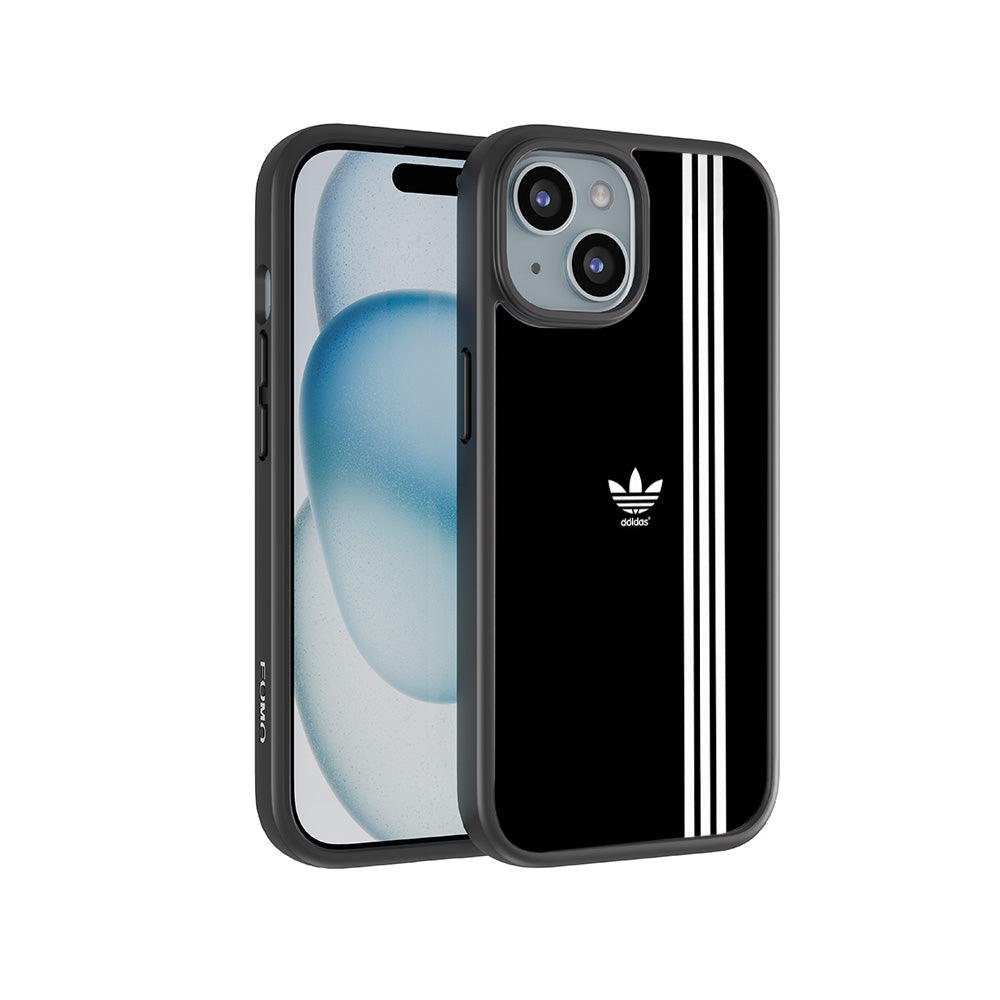 Adidas Logo 3D Skin with Shockguard Armour Magsafe Case for Apple iPhone 15