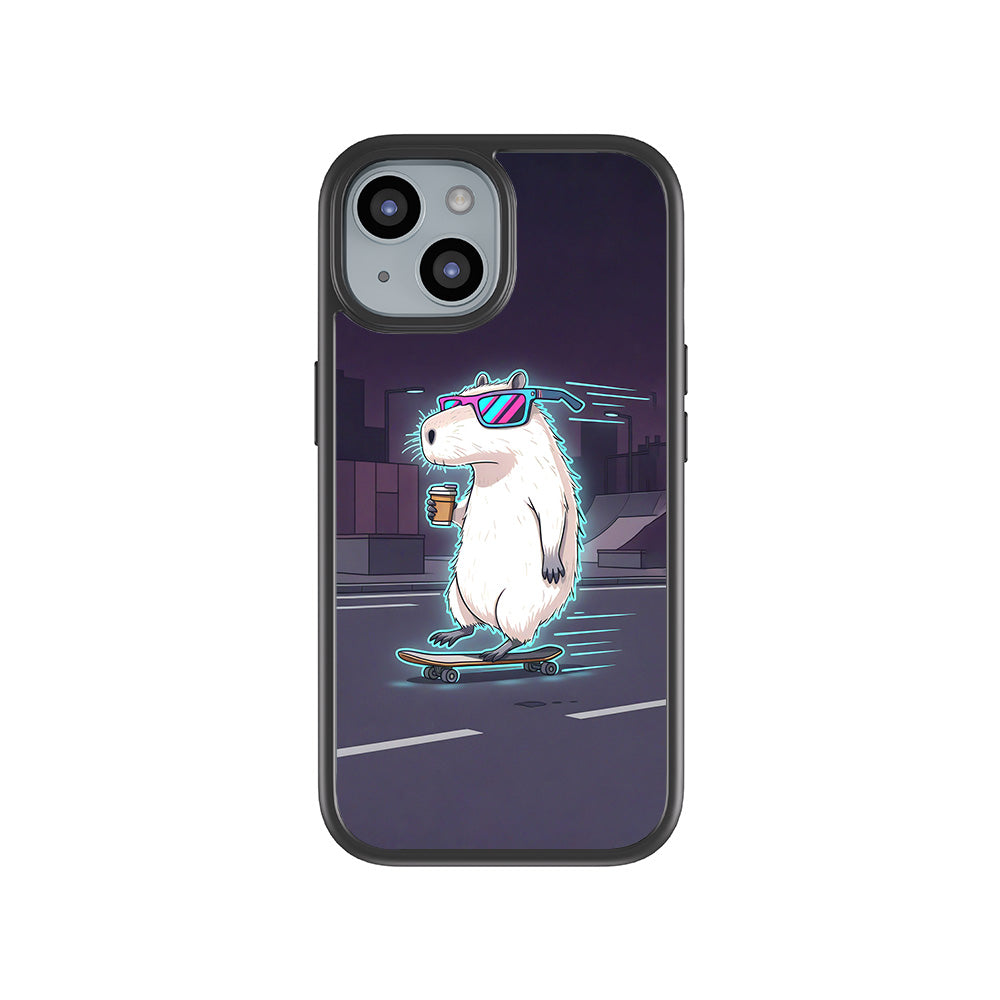 Skater Vibes 3D Skin with Shockguard Armour Magsafe Case for Apple iPhone 15