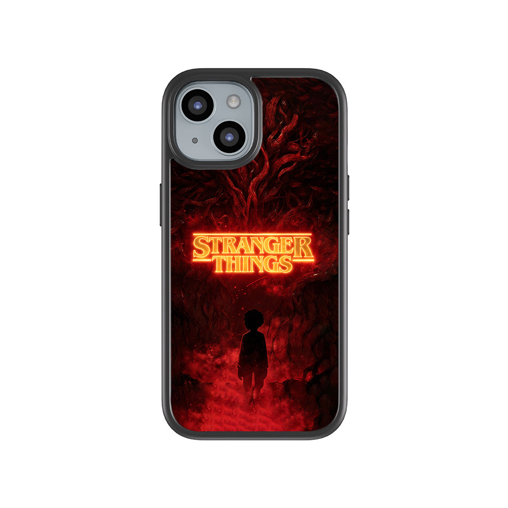 Stranger Things 3D Skin with Shockguard Armour Magsafe Case for Apple iPhone 15