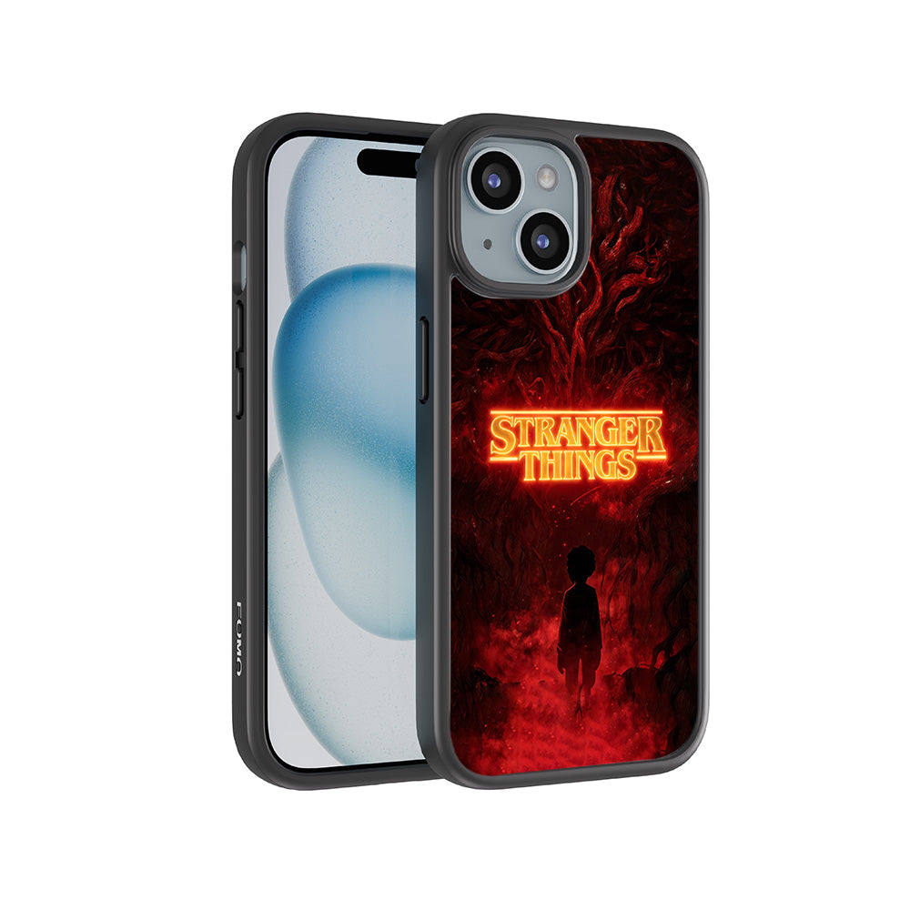 Stranger Things 3D Skin with Shockguard Armour Magsafe Case for Apple iPhone 15