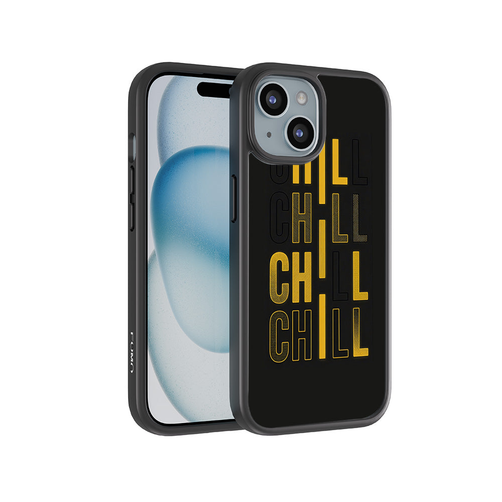 Chill Mode On 3D Skin with Shockguard Armour Magsafe Case for Apple iPhone 15