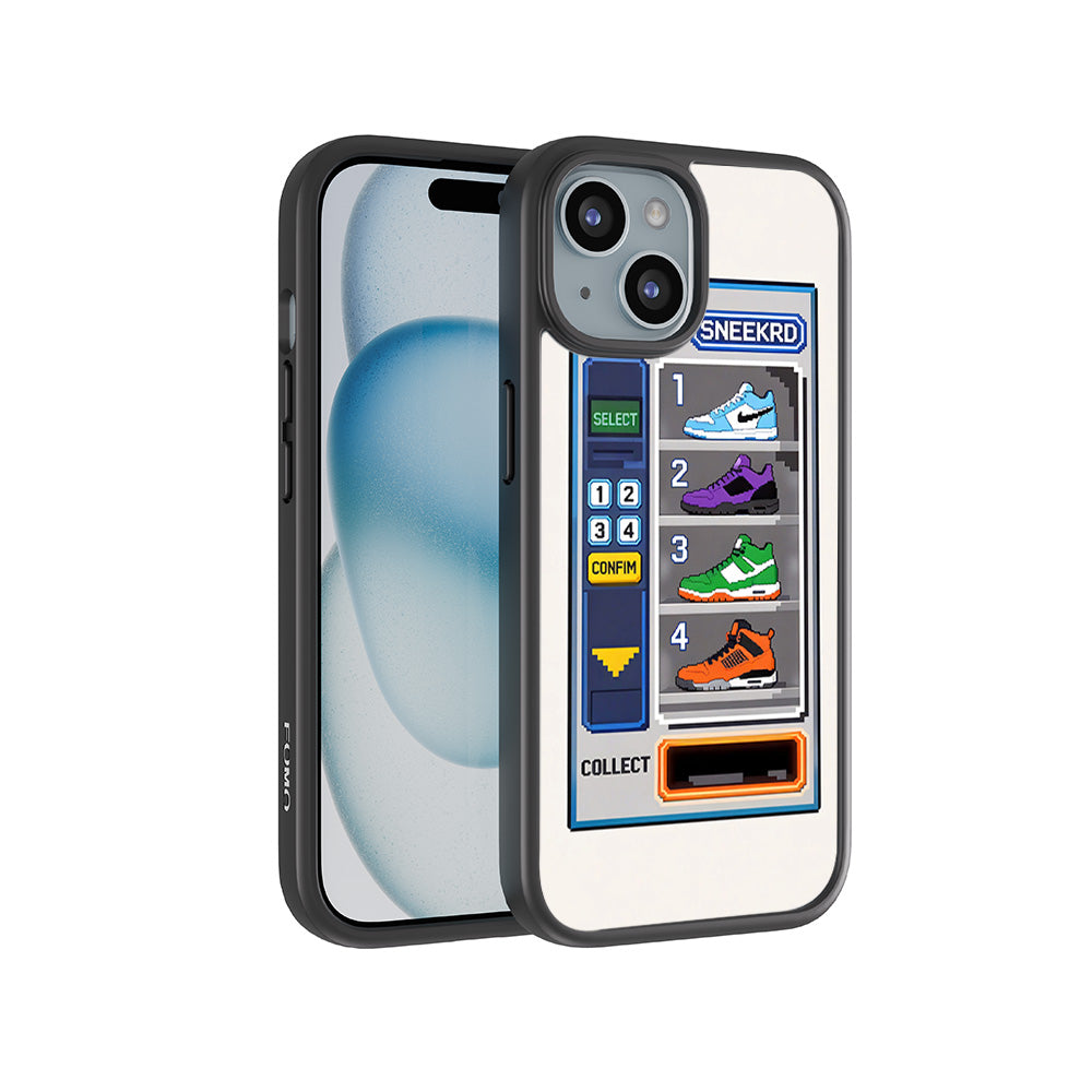 Sneaker Collecting Game 3D Skin with Shockguard Armour Magsafe Case for Apple iPhone 15