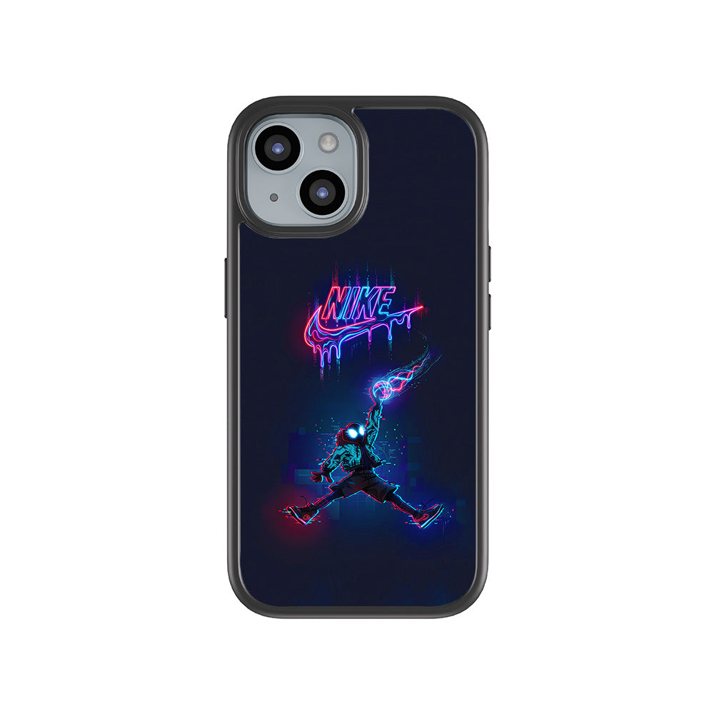Nike Power Move 3D Skin with Shockguard Armour Magsafe Case for Apple iPhone 15 Plus