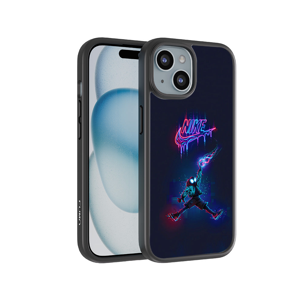 Nike Power Move 3D Skin with Shockguard Armour Magsafe Case for Apple iPhone 15 Plus