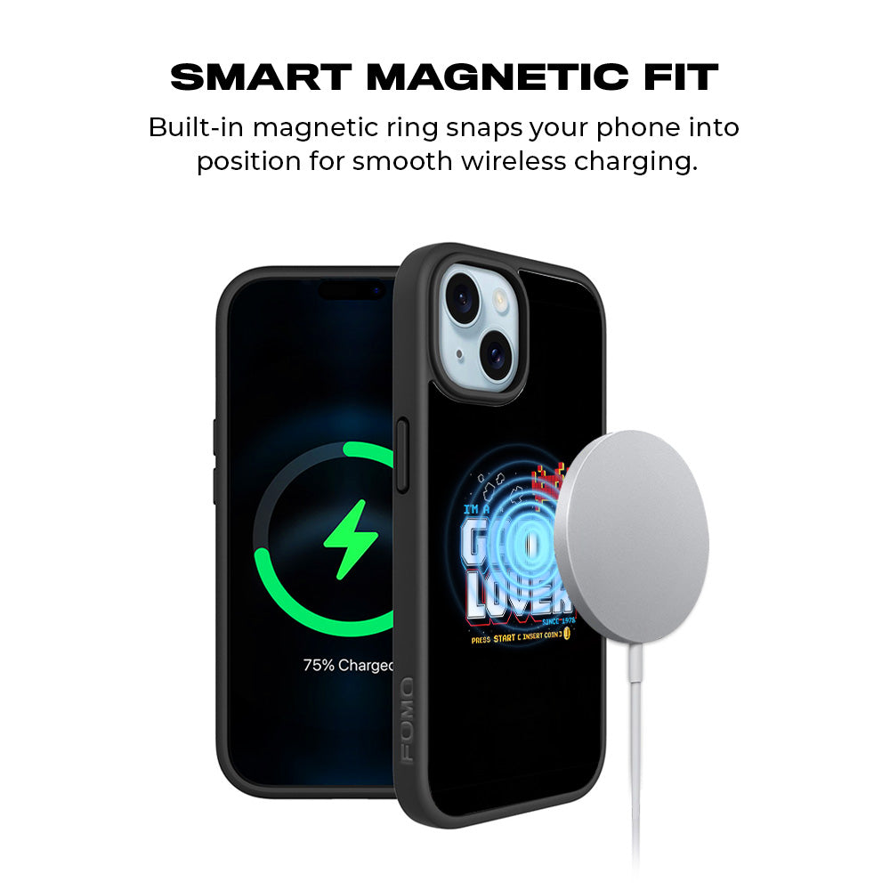 Game Lover 3D Skin with Shockguard Armour Magsafe Case for Apple iPhone 15