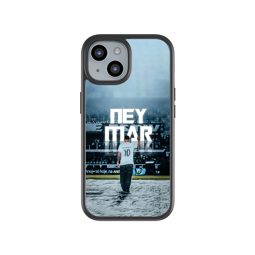 Neymar Powerful Presence Sports 3D Skin with Shockguard Armour Magsafe Case for Apple iPhone 15