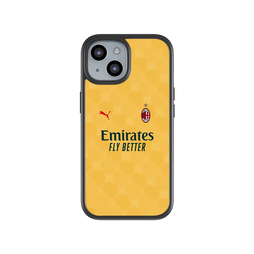 Emirates Yellow 3D Skin with Shockguard Armour Magsafe Case for Apple iPhone 15
